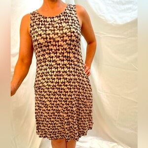 Cupid, Comfy Sleeveless Elephant Dress, Pockets, Size M